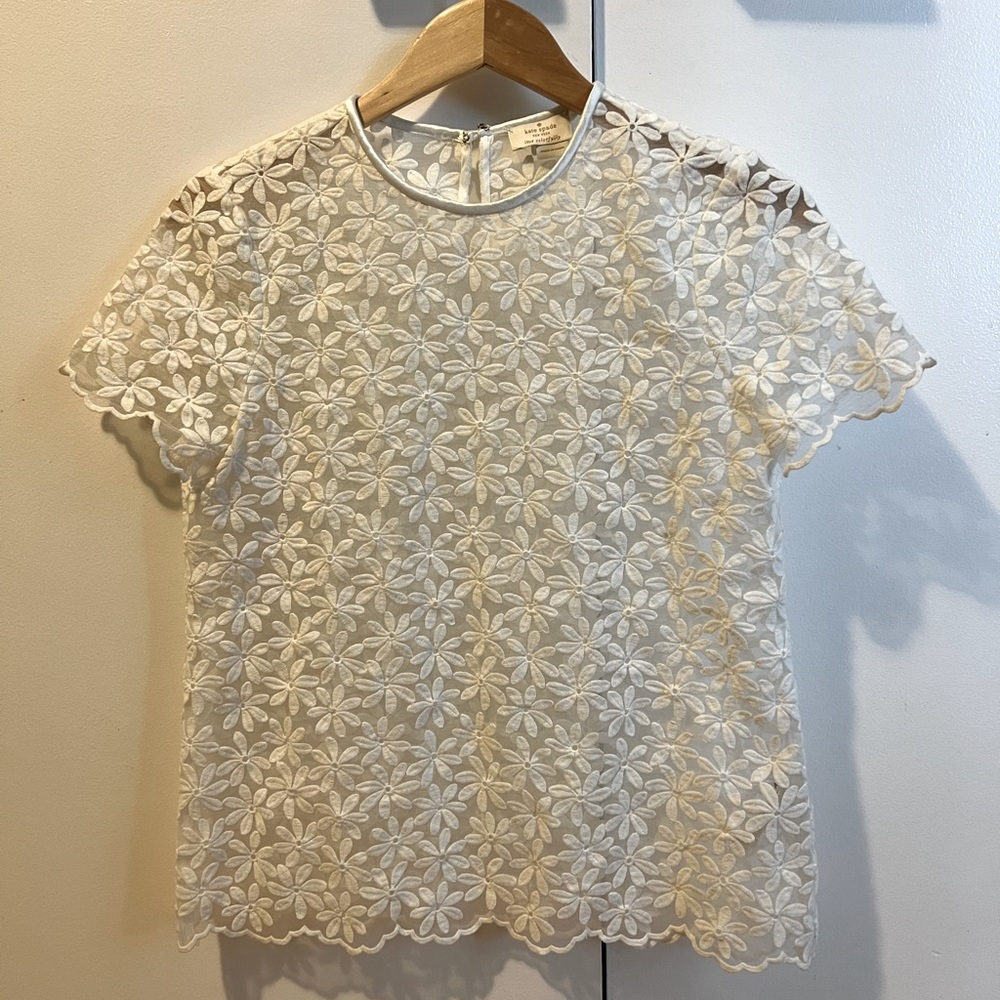 Kate spade lace shirt
